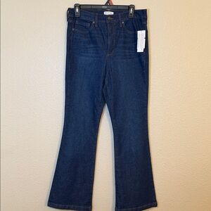 Sofia by Sofia Vergara Women's Dark Blue Flare Jeans